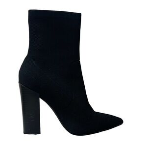 Call it Spring Black Sock Booties - Size 7